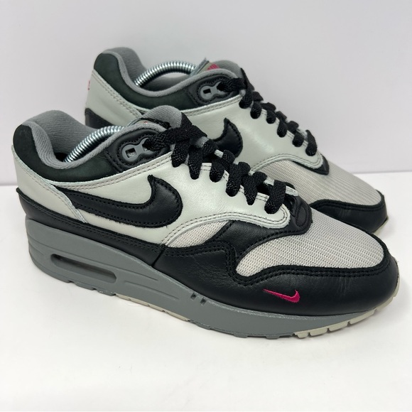 Nike Shoes - Nike Women’s Air Max 1 By You Retro Sneaker Shoe Sz 6 Black Grey FJ8893-900 GUC